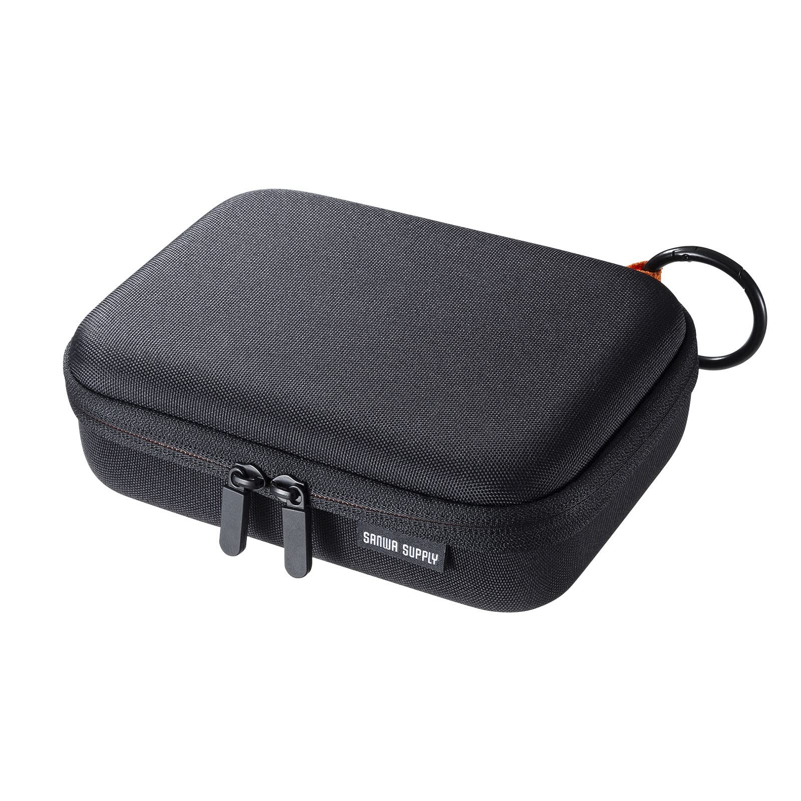 Sanwa Supply Semi-Hard Gadget Case, Medium Size, IN-HDAD1BK