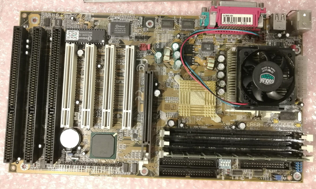 GCB60-BX-G ATX, SCKT-370 with CPU, Heatsink and RAM 