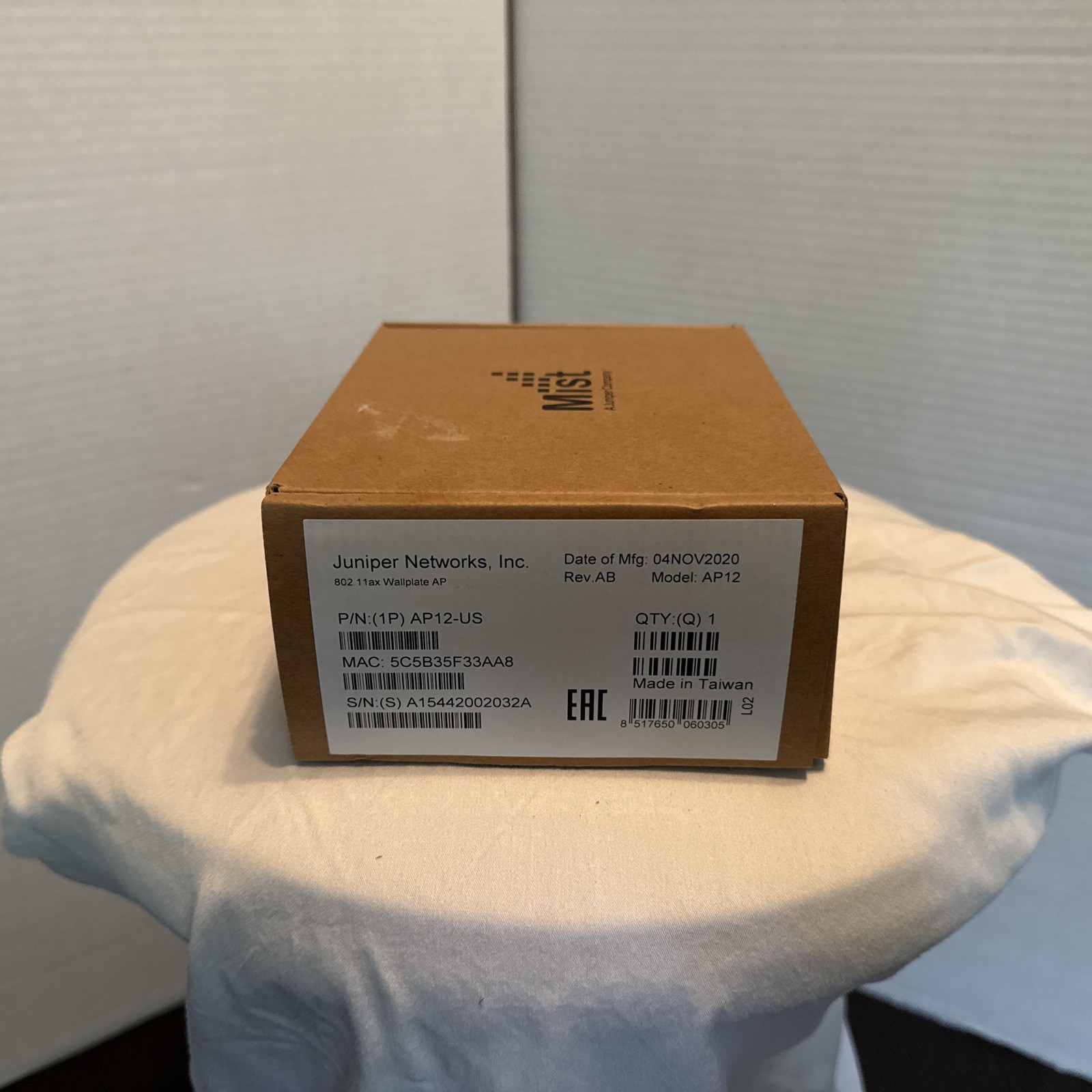 NEW Juniper AP12 Access Point Wi-Fi 6, Bluetooth LE and IoT Integrates Mist AI