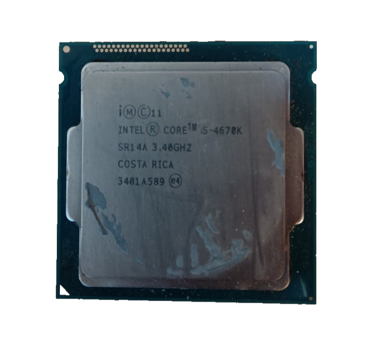Intel Core i5-4670K 3.40GHz Quad-Core CPU Processor SR14A LGA1150 | Tested