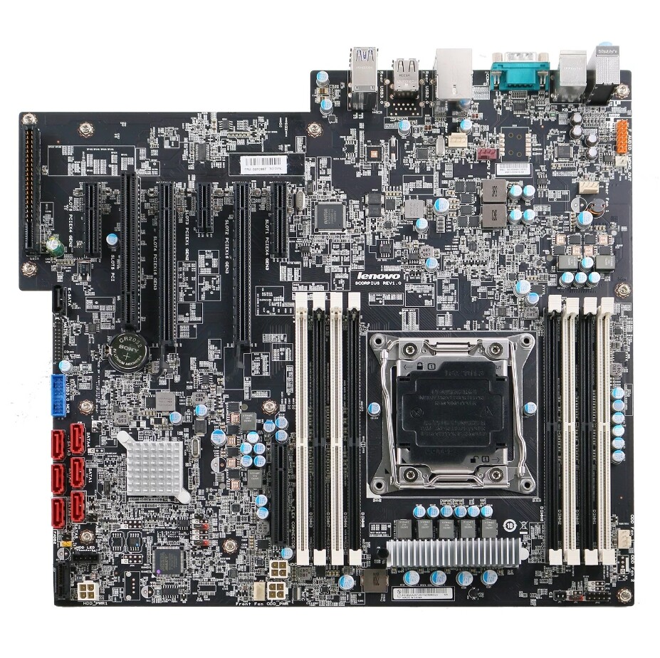 For Lenovo Thinkstation P500 Motherboard VGA ATX TESTED 03T6784 0FC857 0FC915