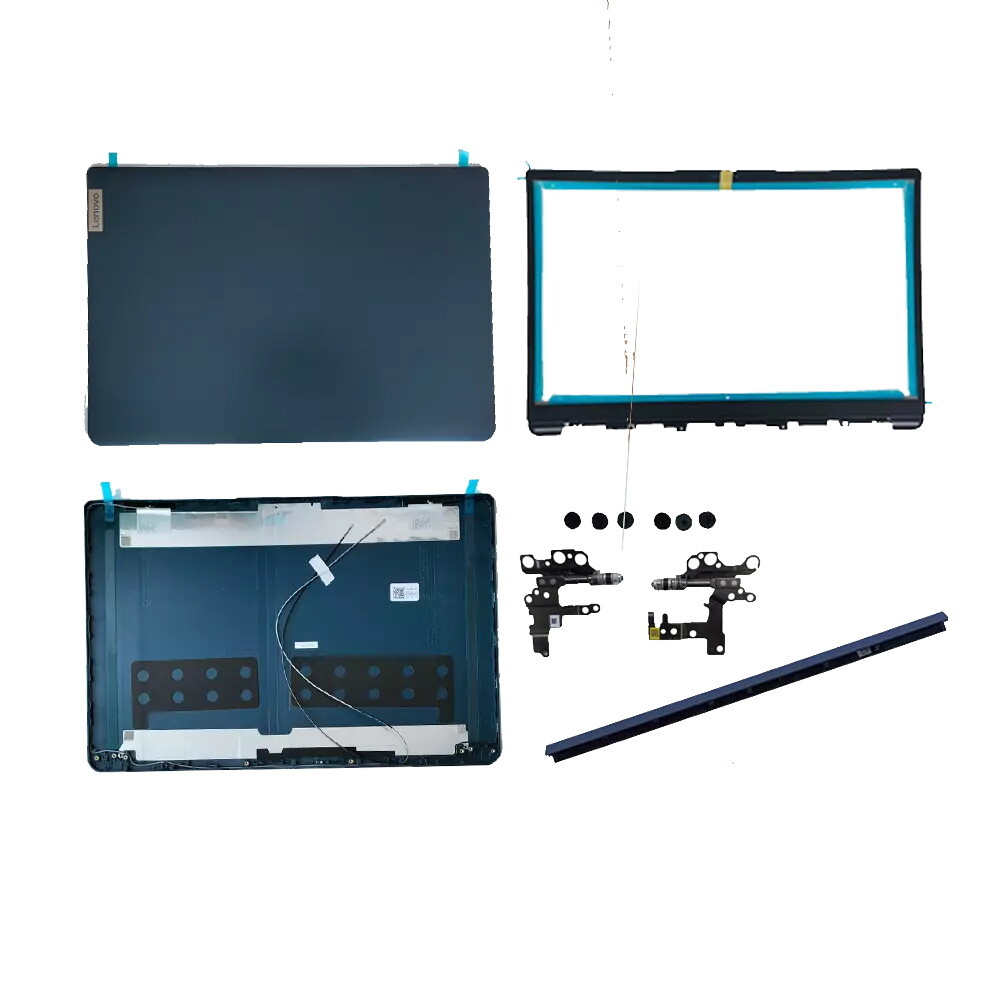 New For Lenovo IdeaPad 1 15ADA7 15AMN7 LCD Back Cover/Hinge/Bezel Silver/Blue