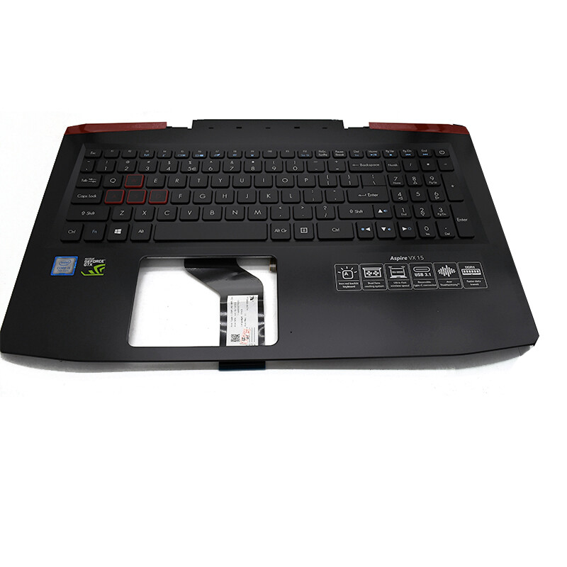 Laptop Palmrest With US Backlight Keyboard For Acer VX5-591G