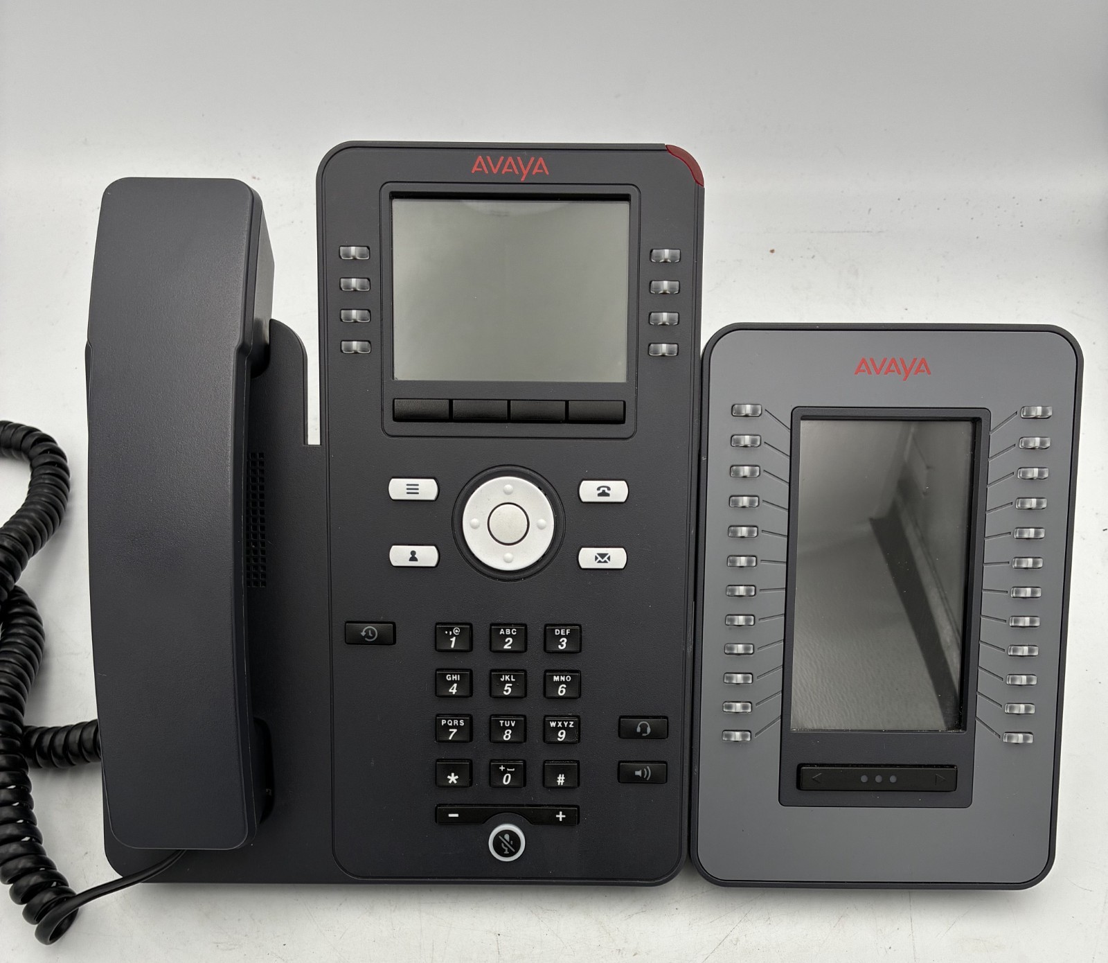 Avaya  J169 VoIP Business Office Desktop Phone with JEM24 Expansion Module