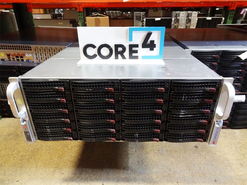 SUPERMICRO CSE-847 X9DRD-7LN4F 36X3.5 4U STORAGE SERVER          "
