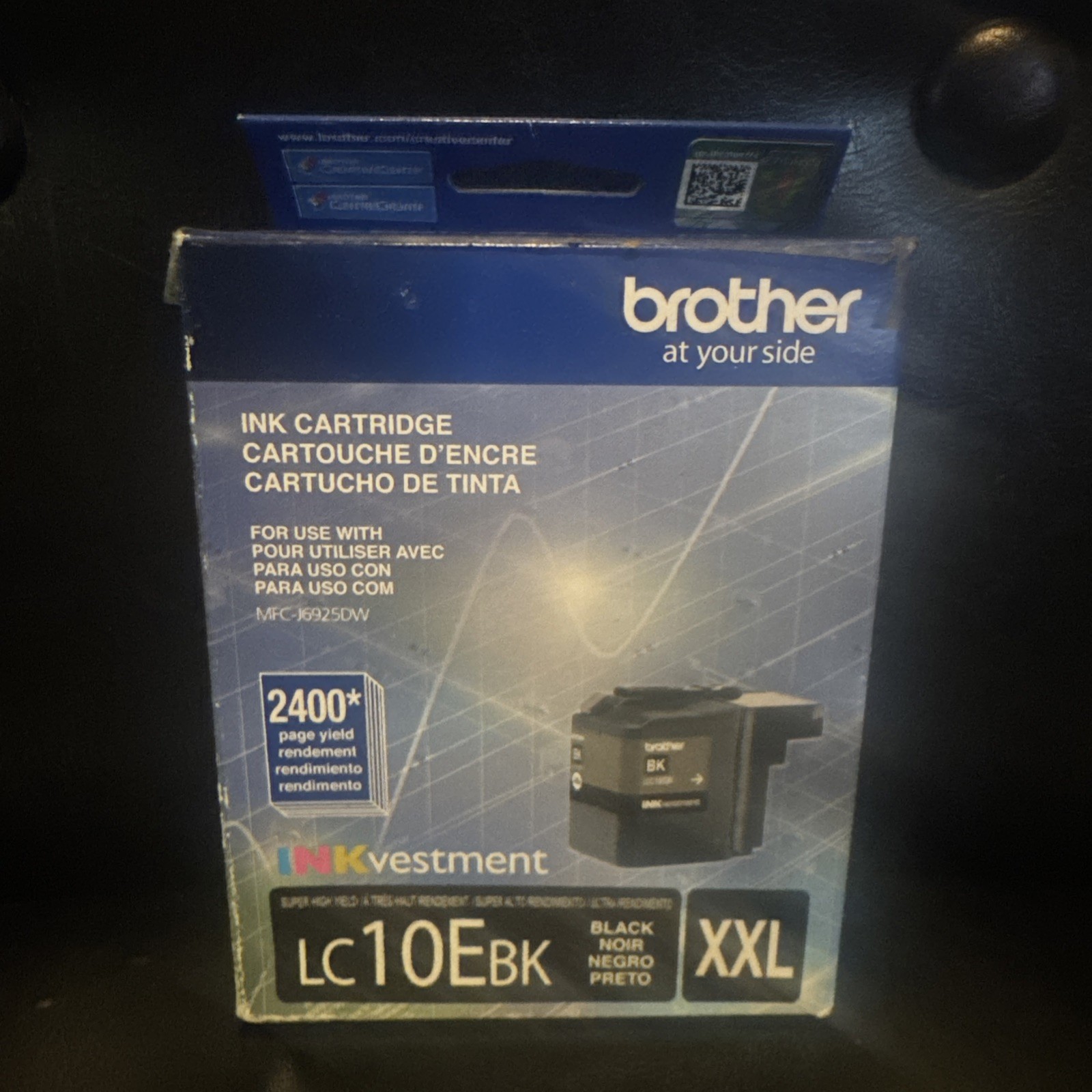 Brother LC10EBK XXL Black Ink Cartridge Ex. 07/2027