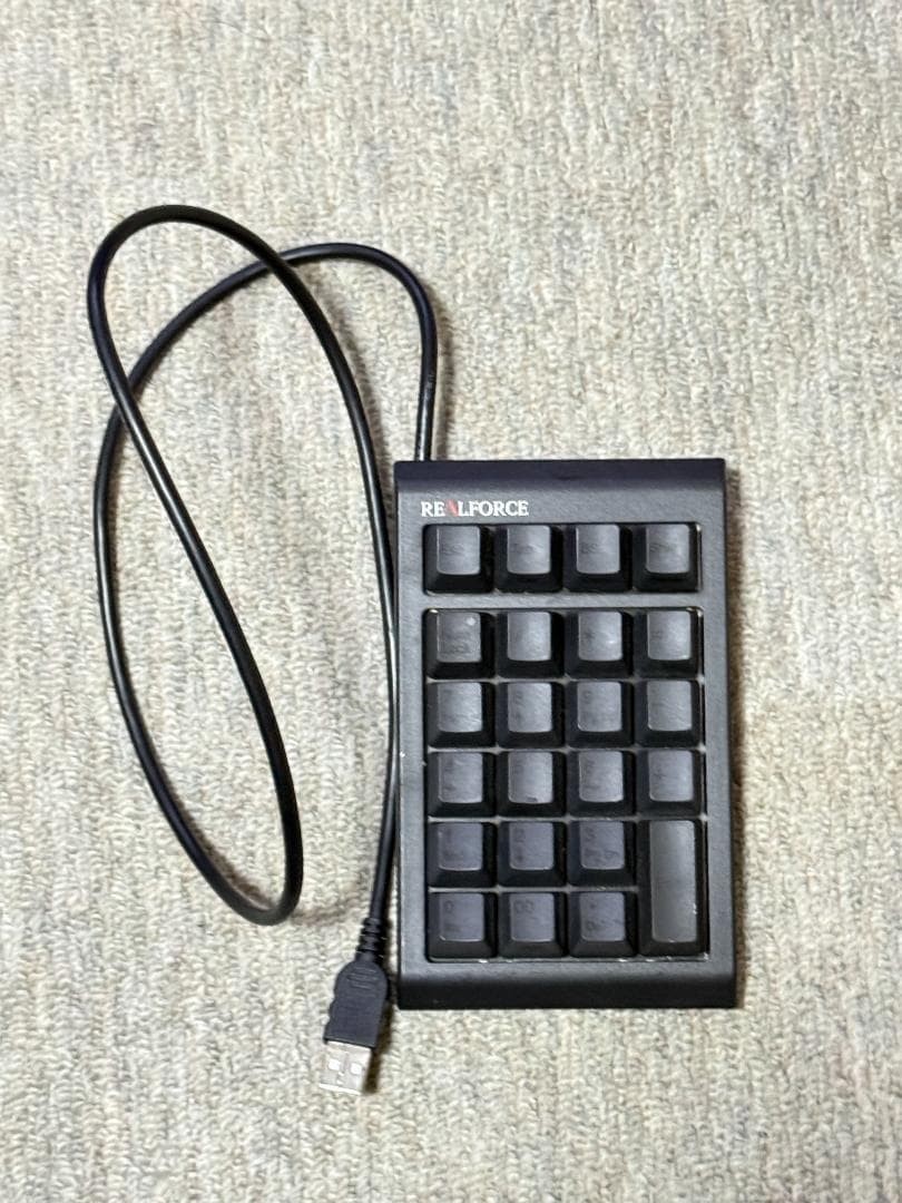 REALFORCE 23U WC01B0 Professional Numeric Keypad Topre Keyboard Made In Japan
