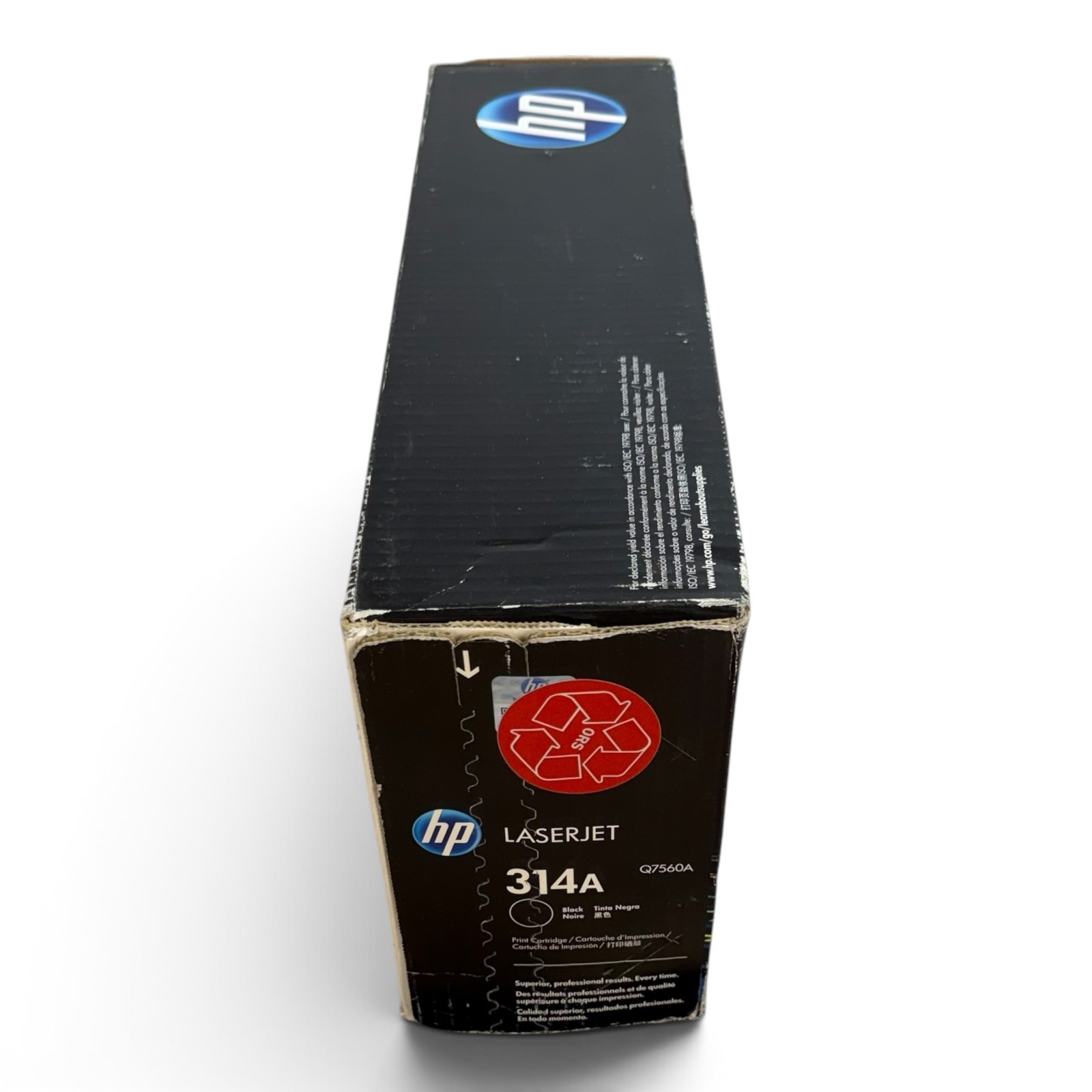 HP 314A Q7560A Black Print Cartridge OEM New