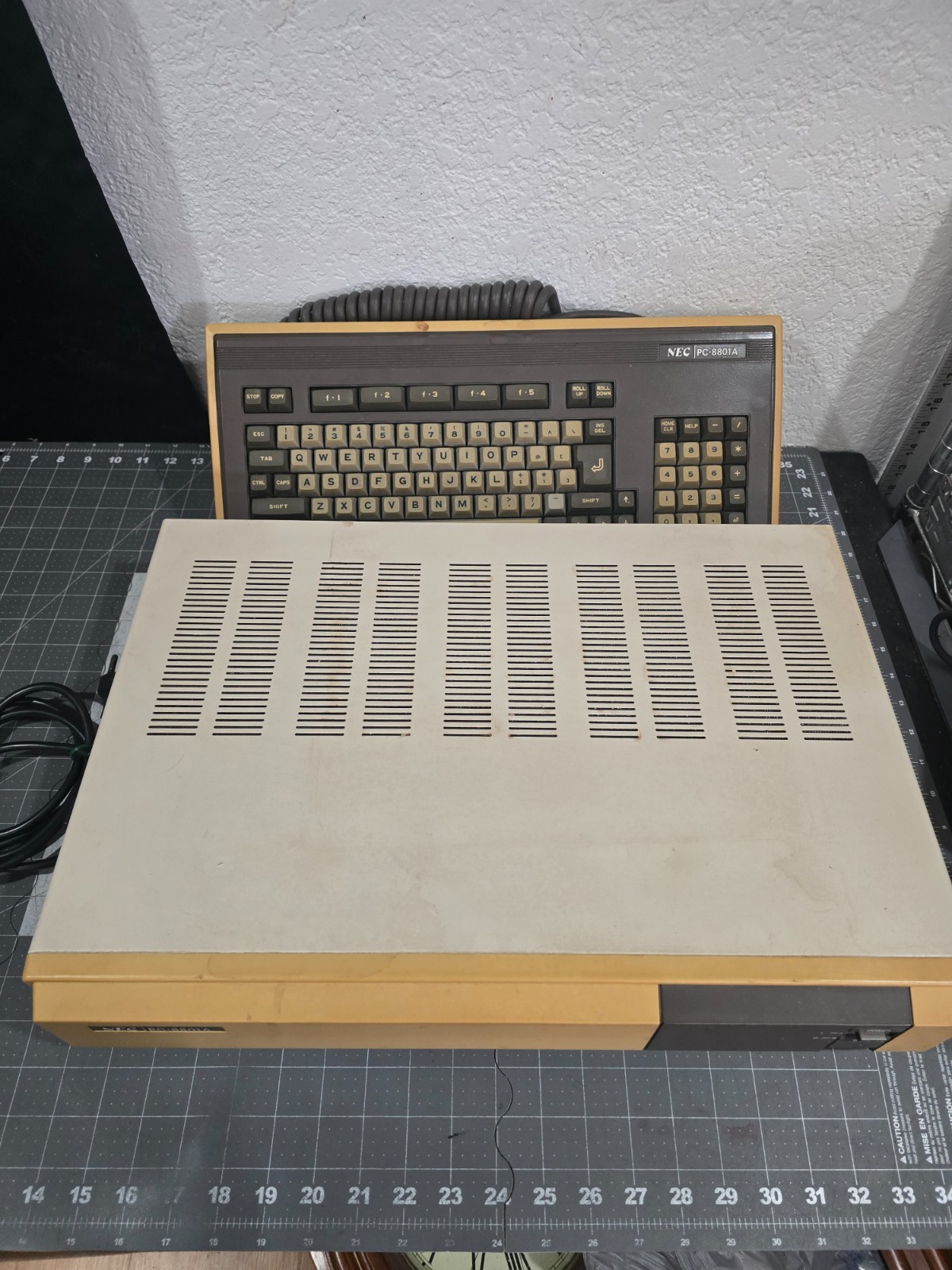 Vintage NEC PC-8801A Microcomputer - Japanese Retro Computer - Untested