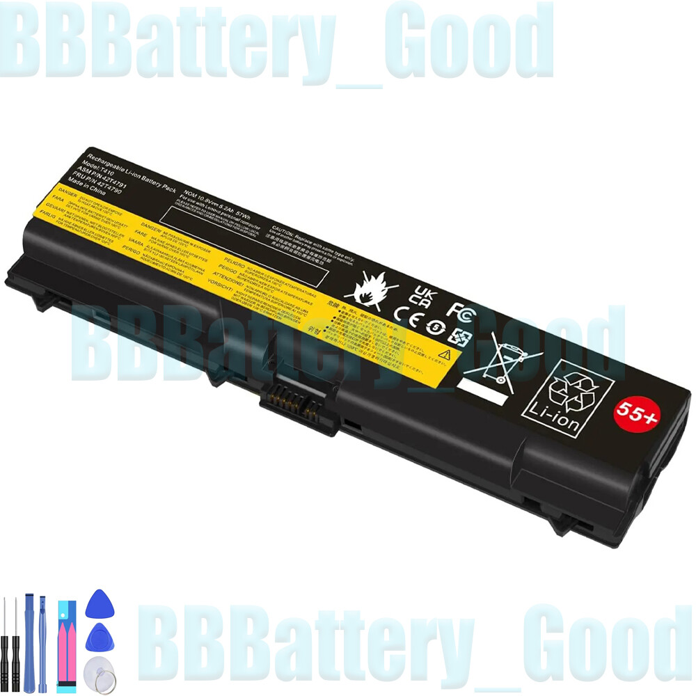 T410 Battery for Lenovo Thinkpad T420 T510 T520 W510 W520 SL410 SL510 Notebook