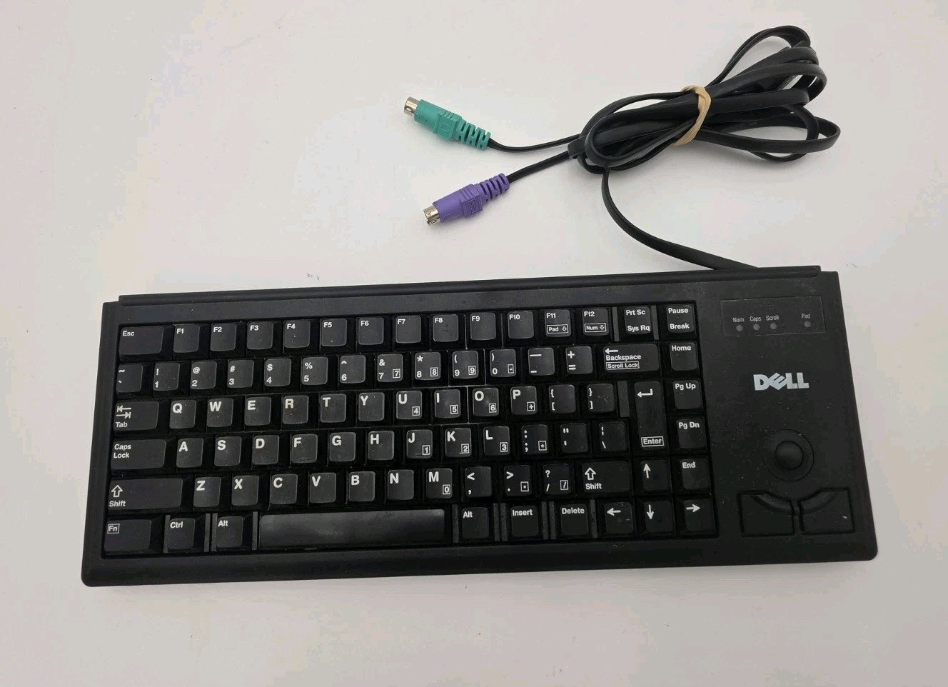Dell Cherry ML4400 PS/2 keyboard with trackball black (Works)