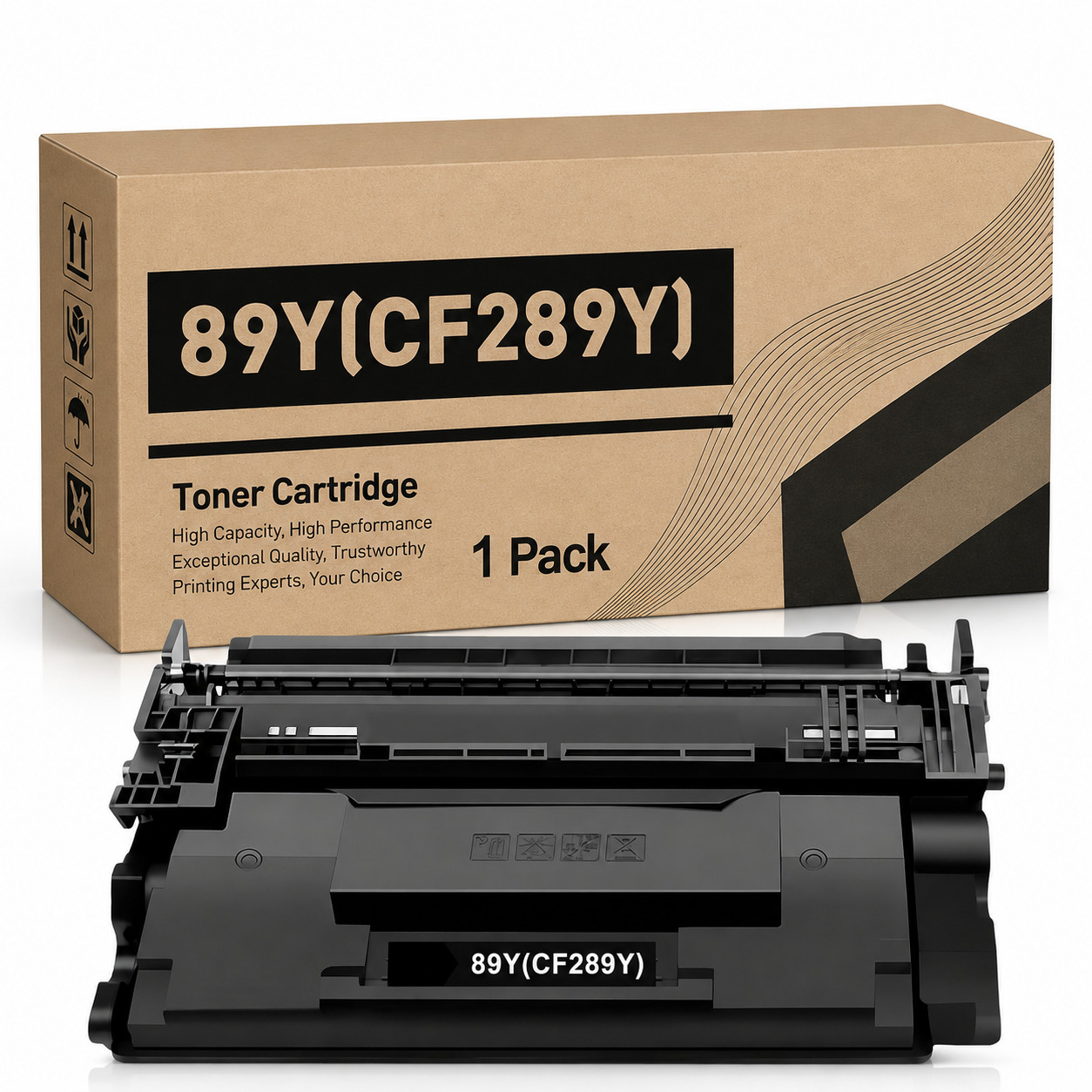 89Y CF289Y Black High Yield Toner Cartridge Compatible for CF289A M528c M528z