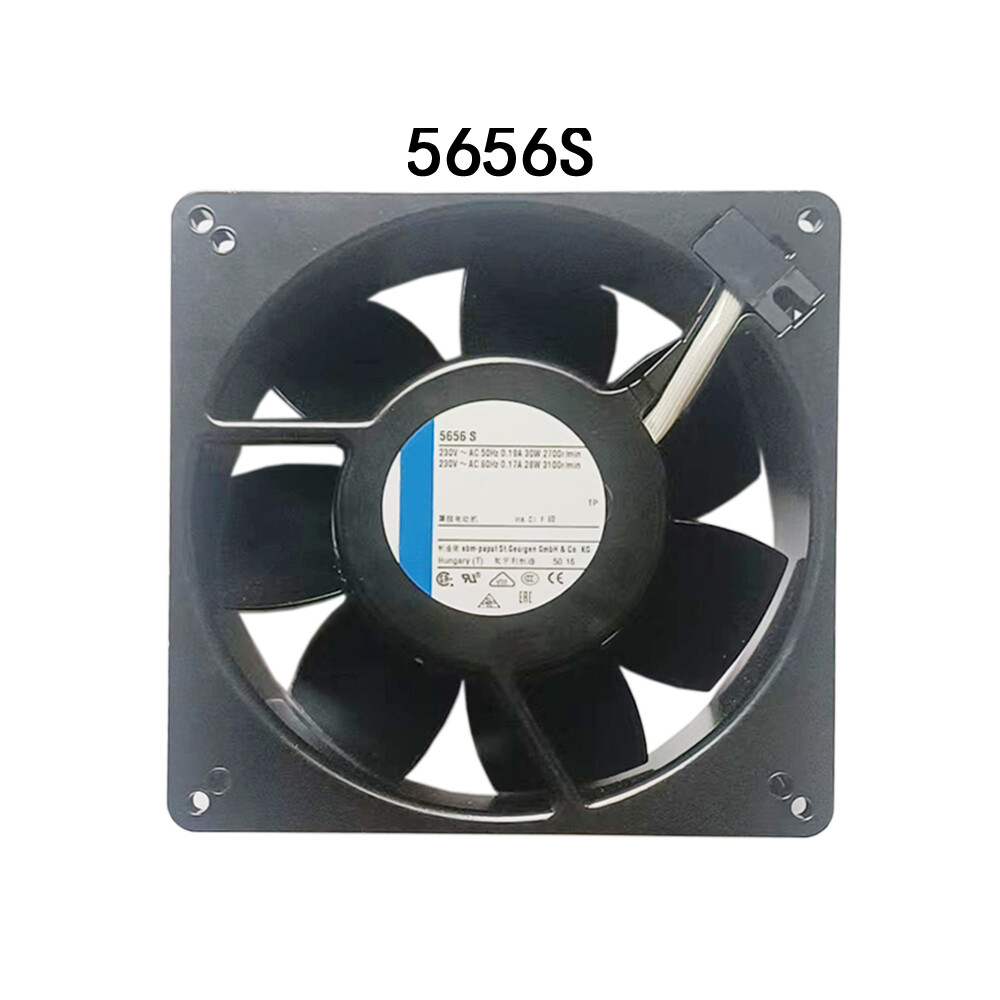 1PCS Brand new Ebmpaps AC 230V 28W 5656S 135*135*38MM Industrial control fan