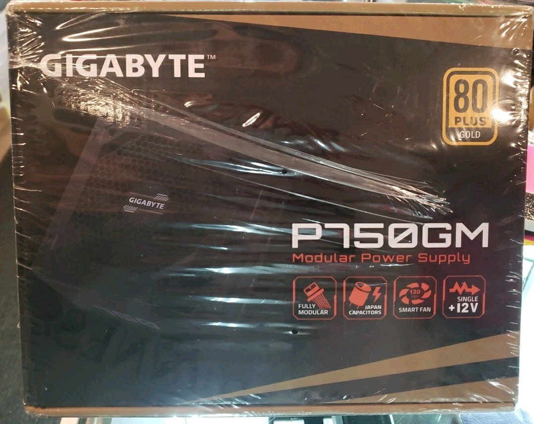 GIGABYTE GP-P750GM 750W 80 Plus Gold Modular Power Supply