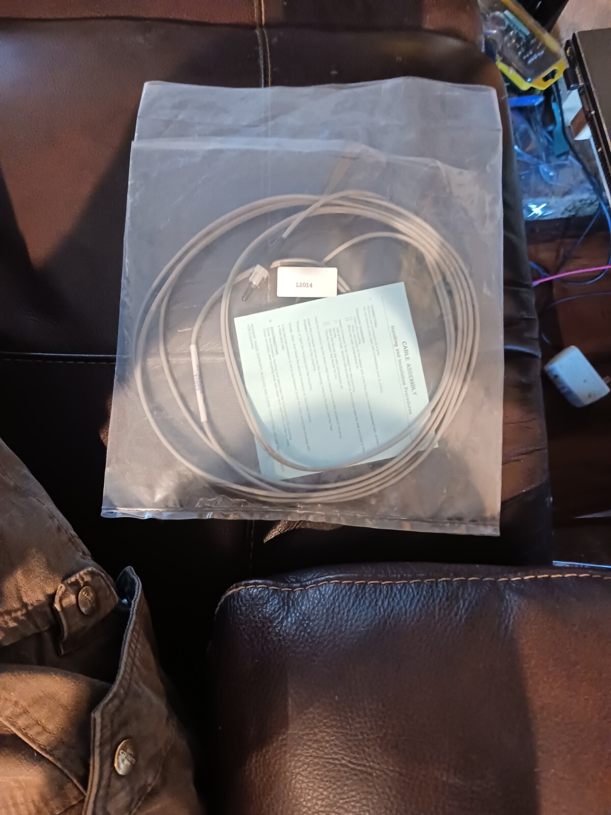 NEW AMP ST to ST Single mode Dplx Fiber Optic 4 Mtr Jumper Patch Cbl SHIPS FREE