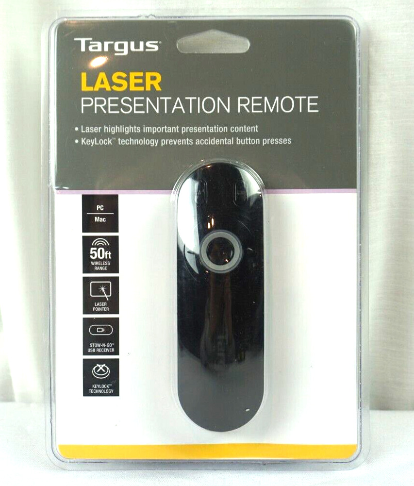 Targus AMP13US Wireless USB Laser Presentation Remote NEW