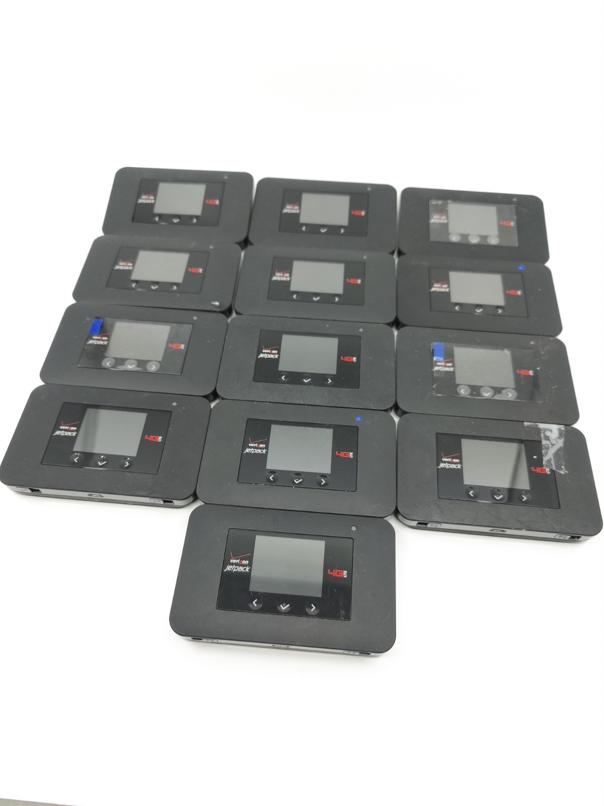 LOT OF 13 NETGEAR VERIZON AIRCARD 791L JETPACK 4G LTE MOBILE HOTSPOT W/BATTERY