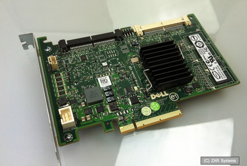 Replacement Part: Dell E2K-UCP-61 PERC 6i Raid SAS Controller, Card, 100% OK, 1A
