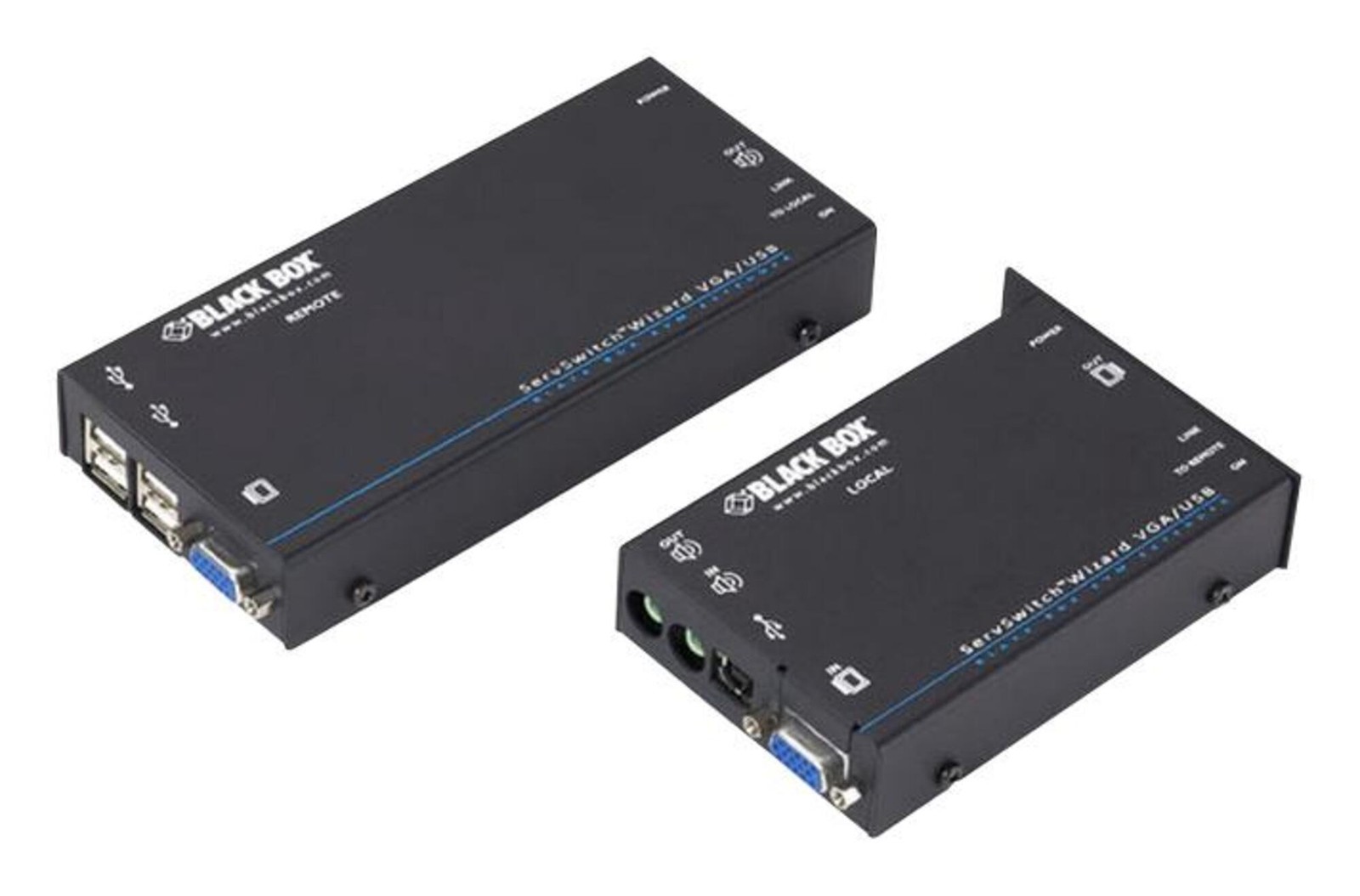 Black Box - ACU5050A-R2 - Black Box ServSwitch Wizard USB KVM Extender With