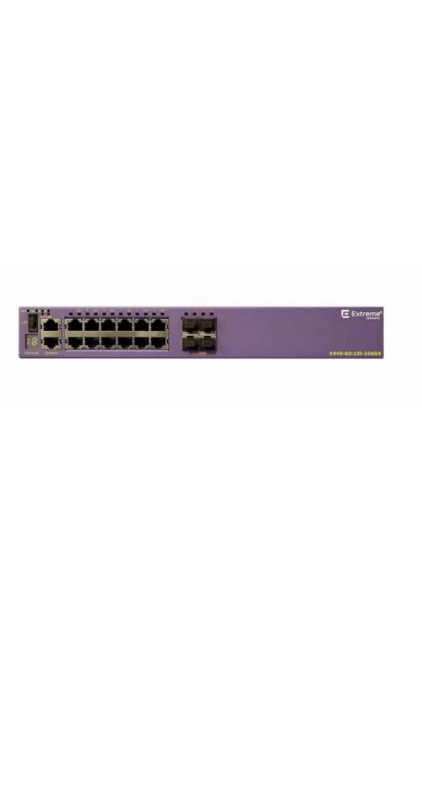 Extreme Networks X440-G2-12T-10GE4 12 Port 1G 4x 10G SFP+ Ethernet Switch