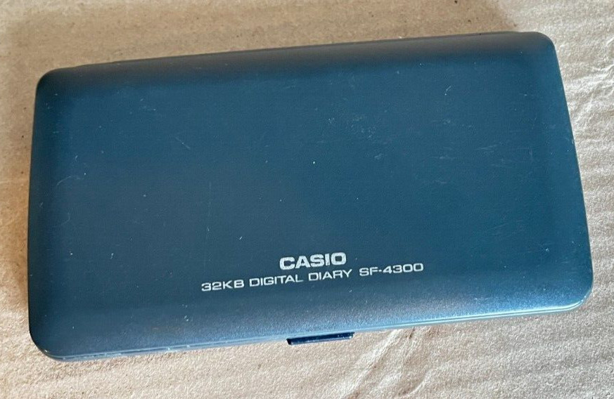 Vintage Casio SF-4300 Digital Diary - 32KB 