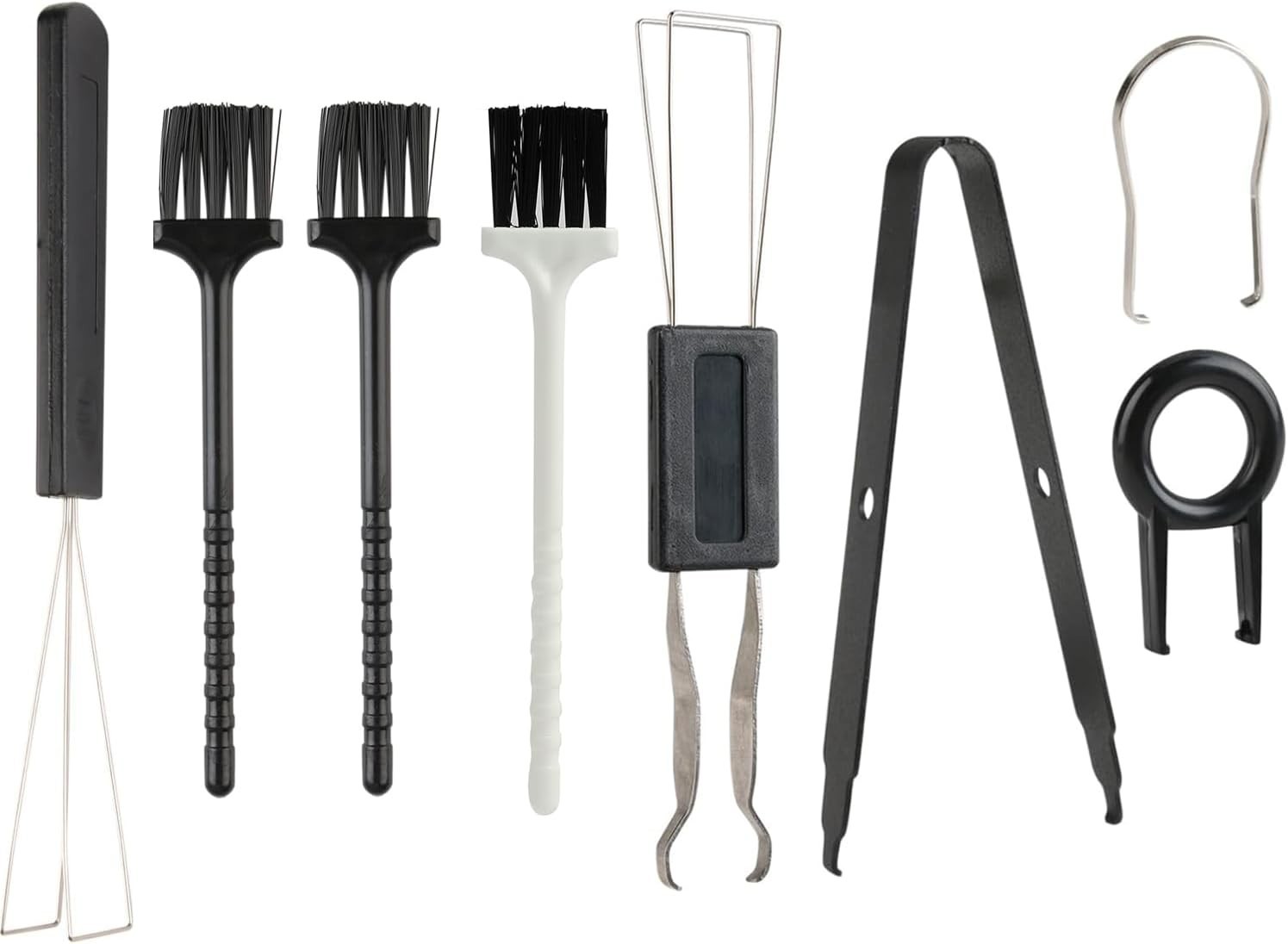 8 Piece Keyboard Keycap Remover, Switch Puller Set with Precision Tweezers and C