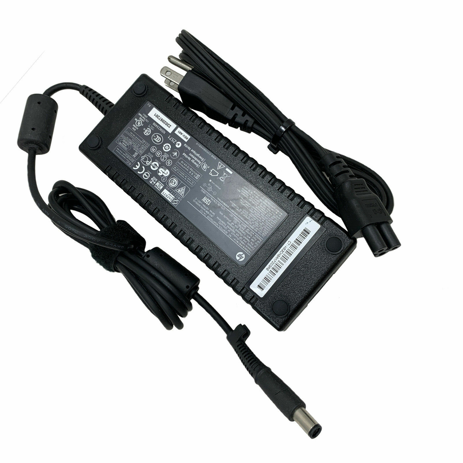 Genuine 135W HP AC Adapter 19.5V 6.9A Model HSTNN-DA01 P/N 648964-002 Charger