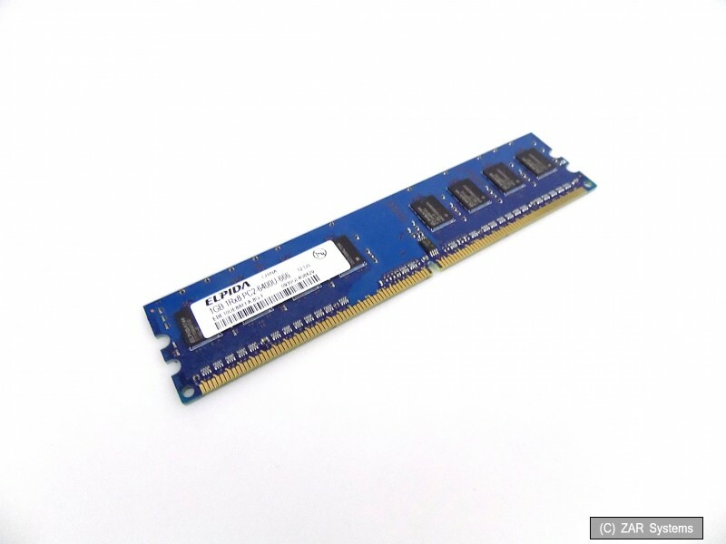 1GB Elpida EBE10UE8AFFA-8G-F DDR-2 RAM PC6400 800MHz Memory