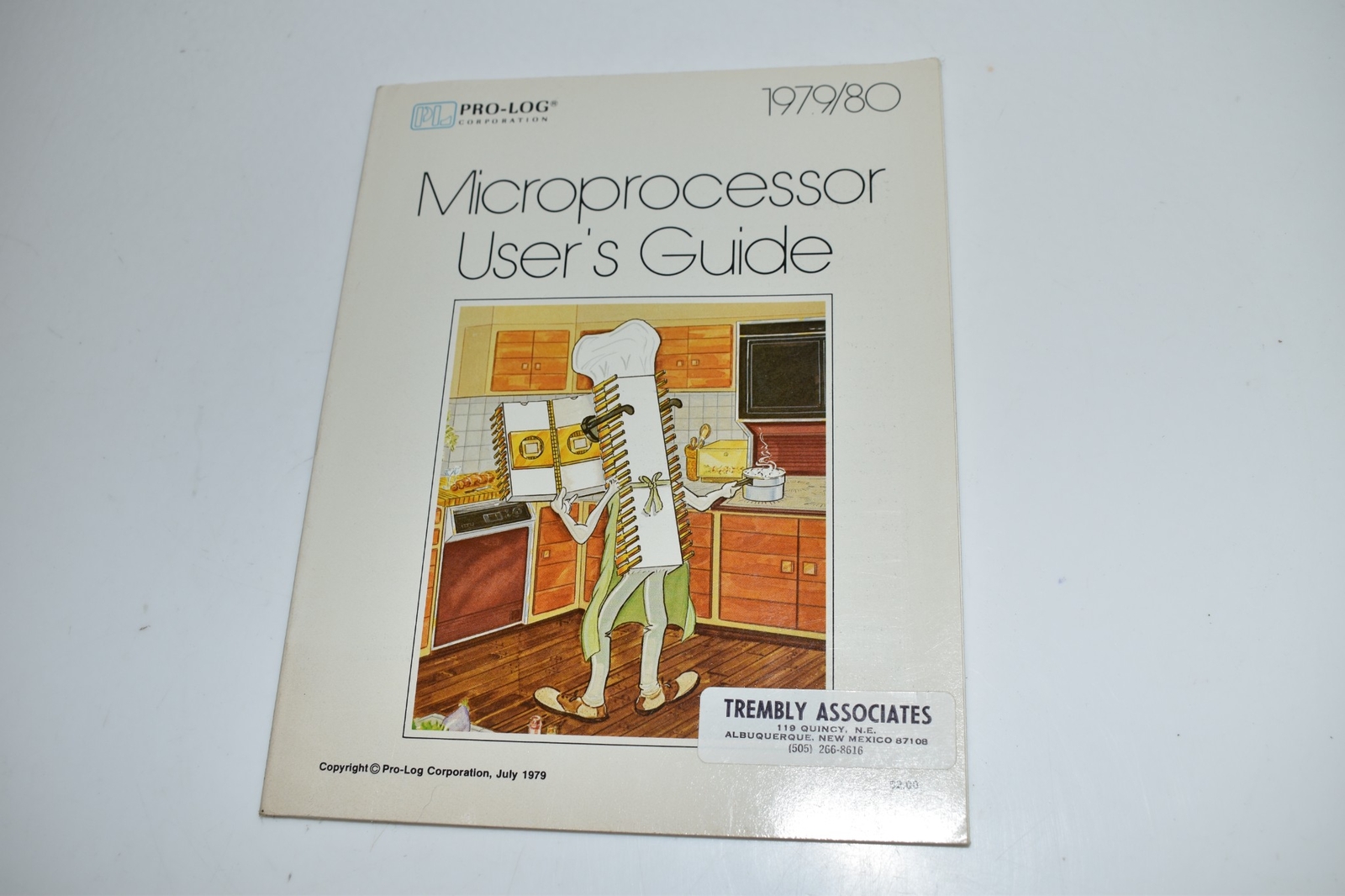 *KB*  PRO-LOG 1979/80 MICROPROCESSOR USERS GUIDE  MANUAL / BOOK (DXK36)