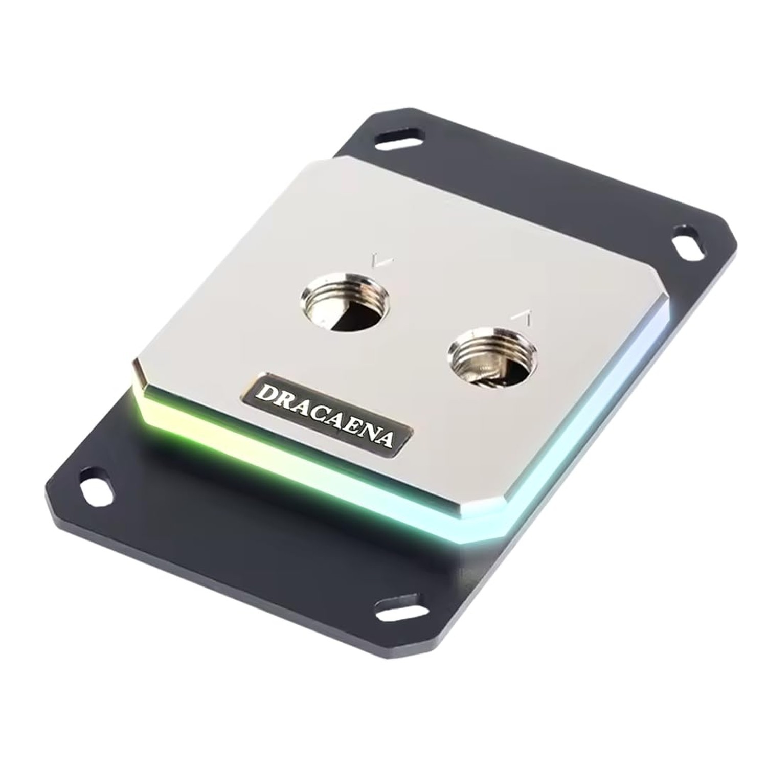 Dracaena.io AMD CPU Water Block, 63x63mm Full Metal RGB Water Cooler for AM4/...