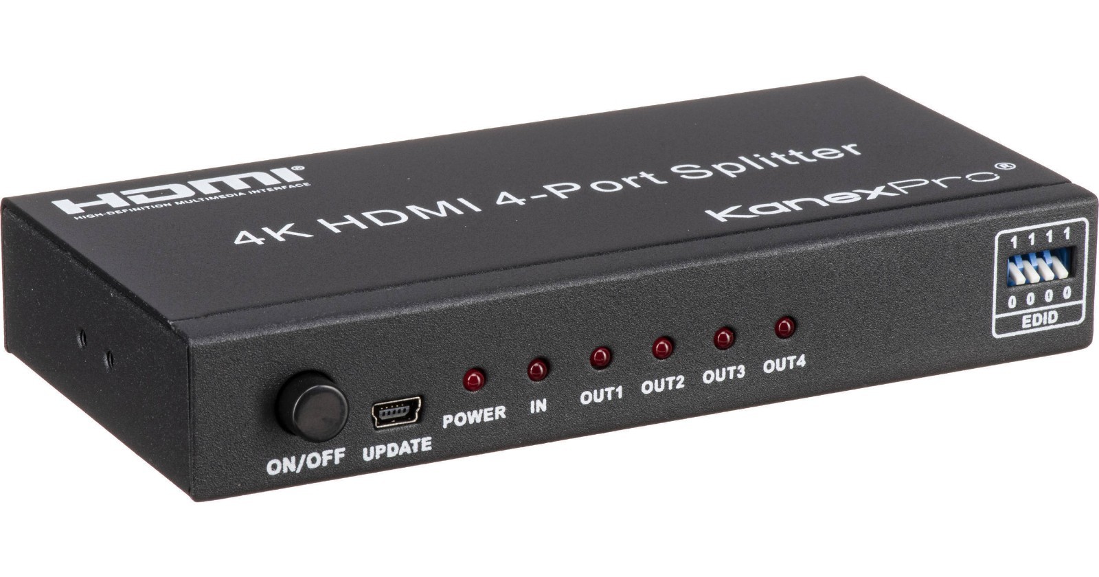 *BRAND NEW IN BOX* KanexPro 4K UHD HDMI 1x4 Port Splitter - SP-HD1X44K