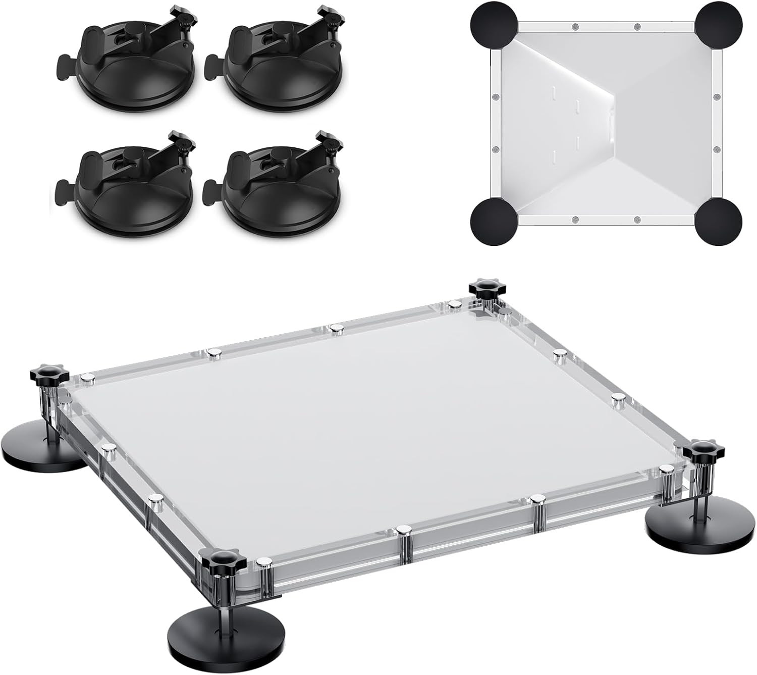 Starlink Mini 2-In-1 Magnetic & Suction Cup Mount with Protective Case