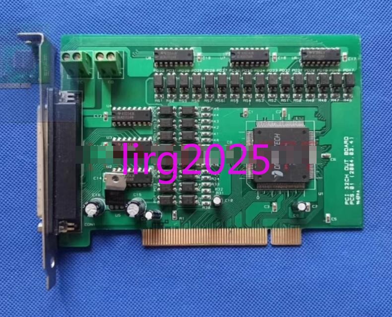 1pc used PCI 32CH OUT BOARD PCS.01 Acquisition Card