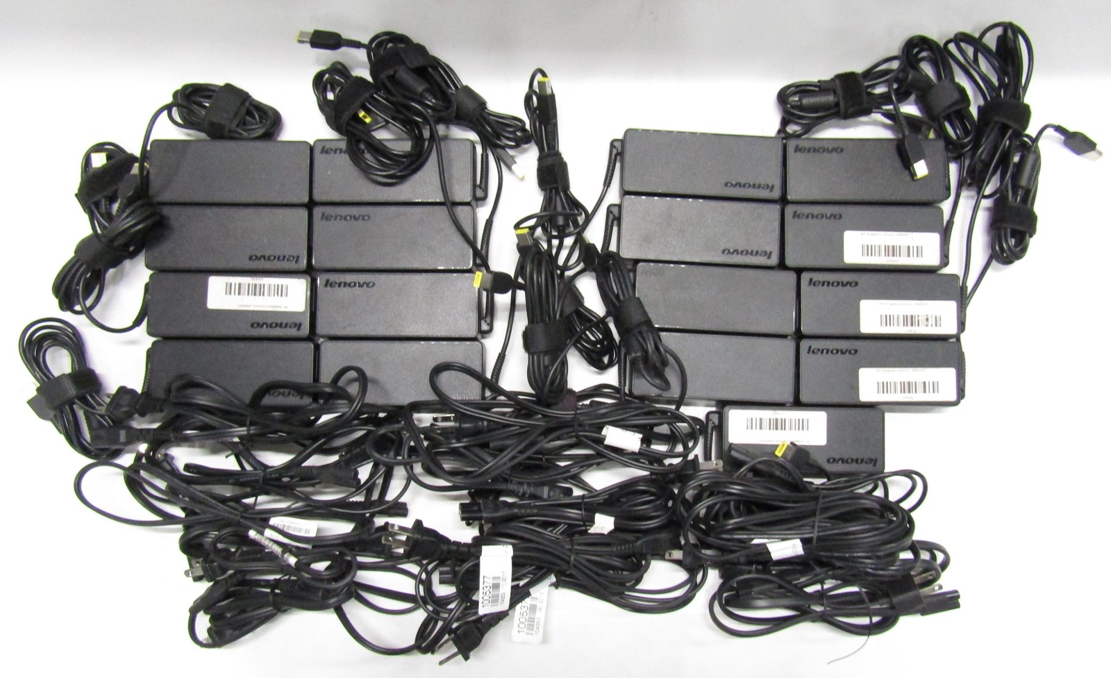 Lot of 17 Genuine OEM Lenovo 45N0251 90W 20V 4.50A Square Tip Laptop Charger