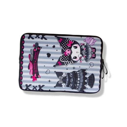 x Sanrio Slim Laptop Sleeve Neoprene 16 inch Kuromi & My M 20th Anniversary