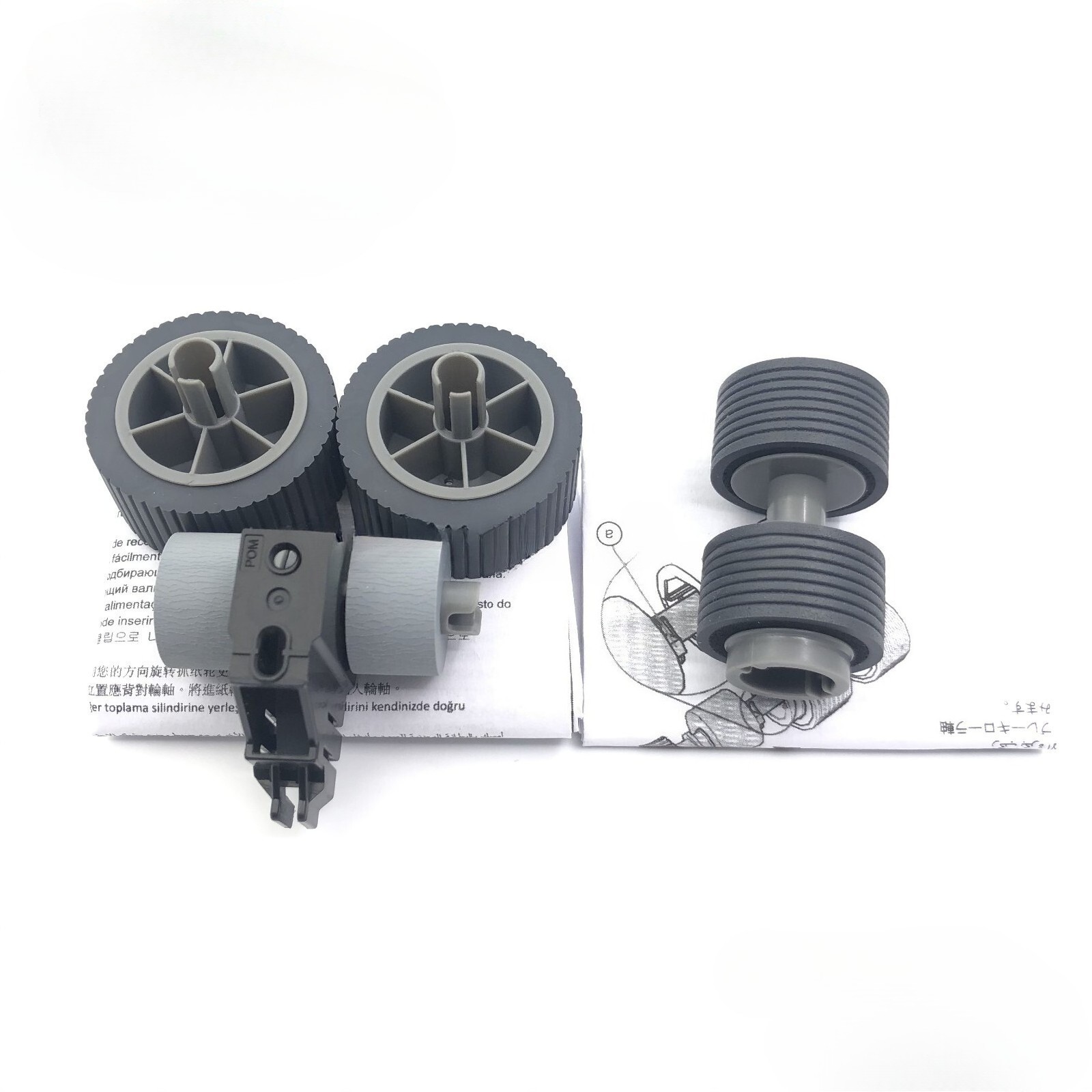 5Kits Scanner Feed Pickup Pick Brake Roller for Fujitsu fi-7600 fi-7700 fi-7700S
