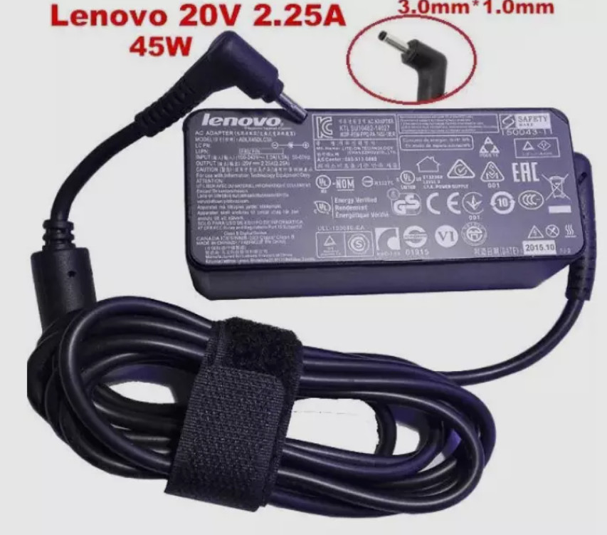 45W 20V Genuine AC Charger For Lenovo Chromebook N21 ADLX45NCC3A ADLX45DLC3A