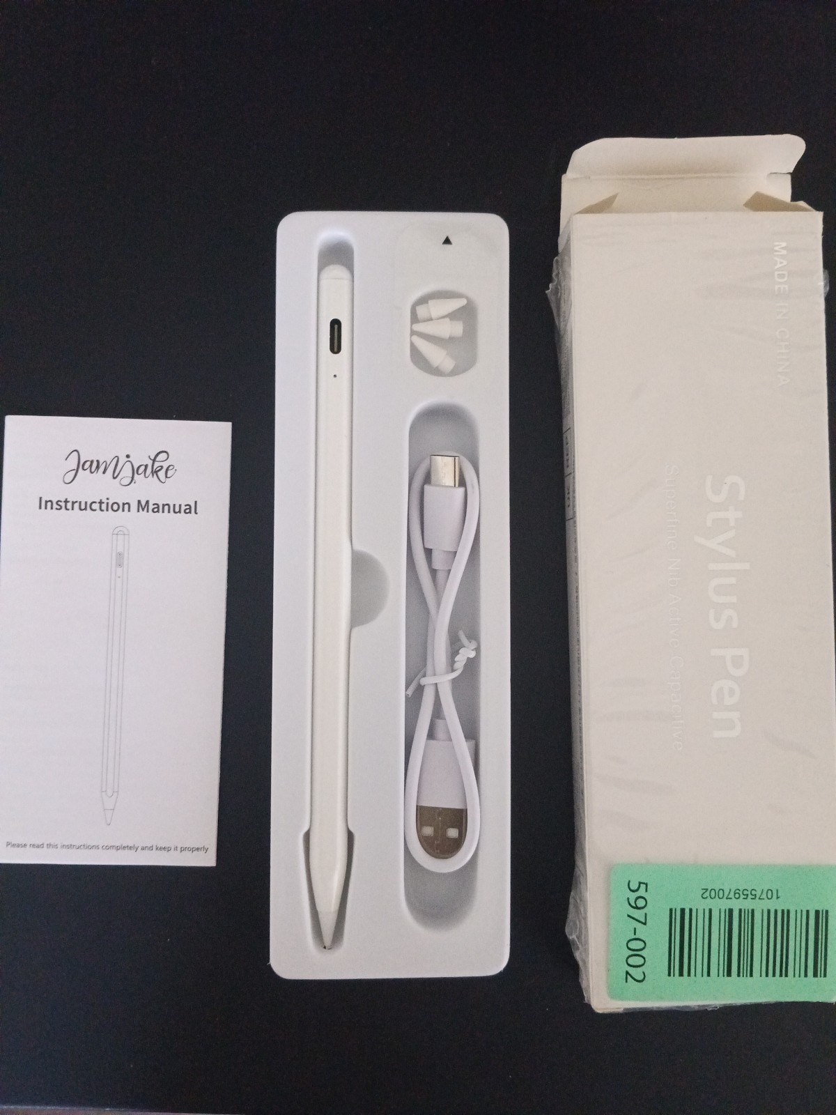 #F) JamJake Stylus Touch Screen Pen Superfine Nib Active Capacitive Apple iPad