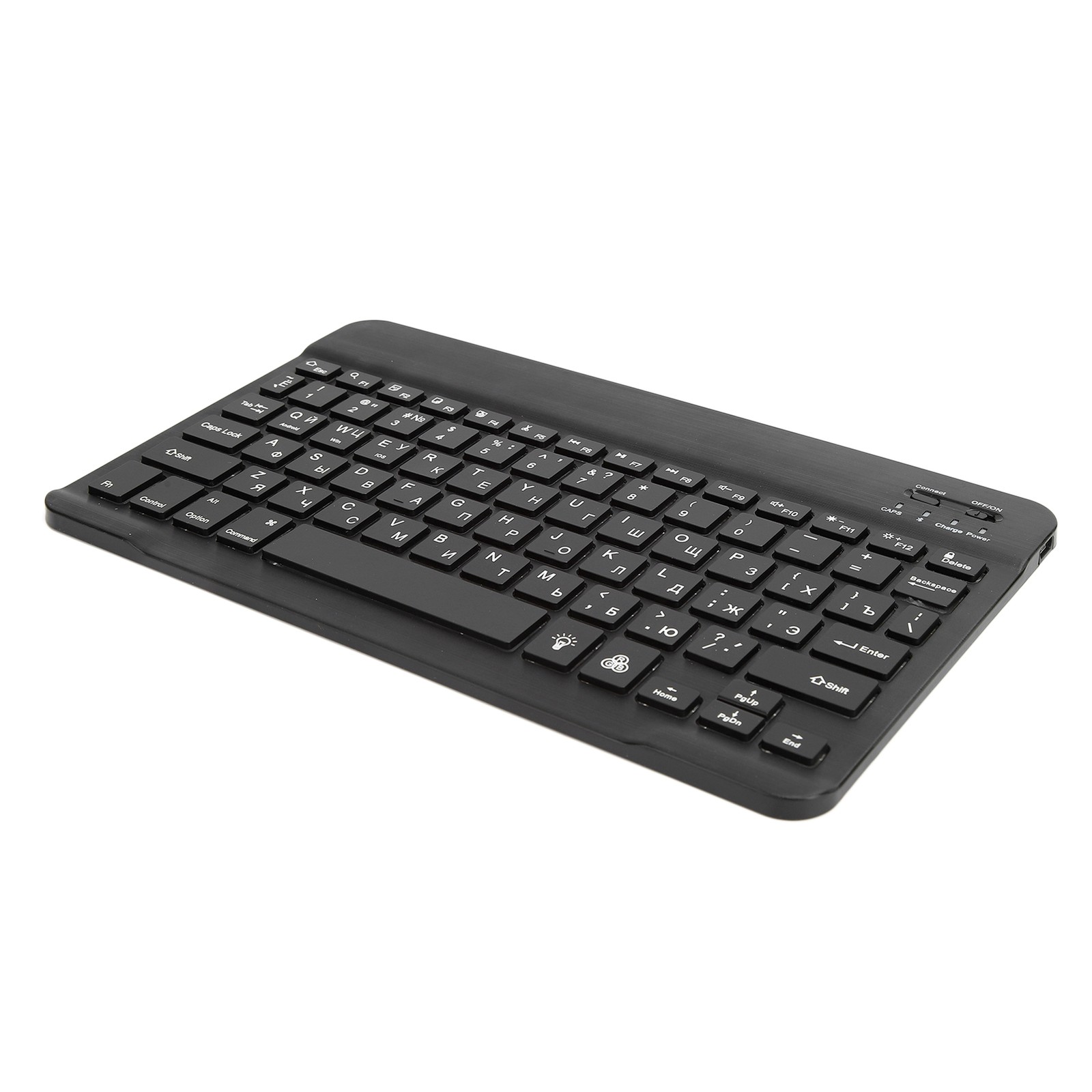 Wireless Bluetooth Keyboard 10in With RGB Backlight Square Keycap For Phone NYYC