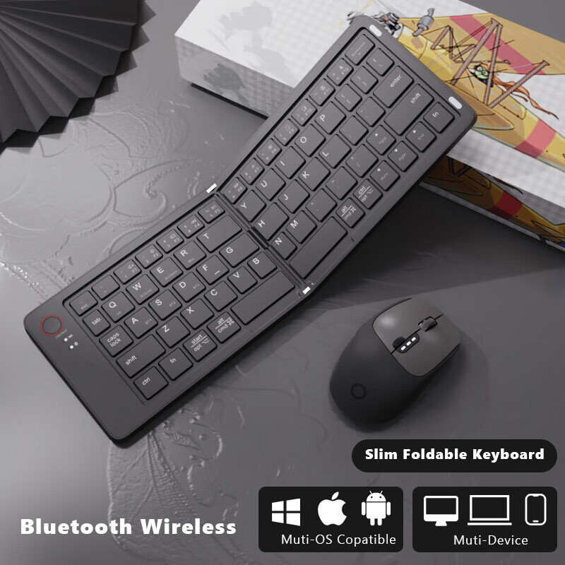 Foldable Bluetooth Smart Keyboard For iPad 9th/8th/7th/6th Gen 10.2" Air 1 2 3 4