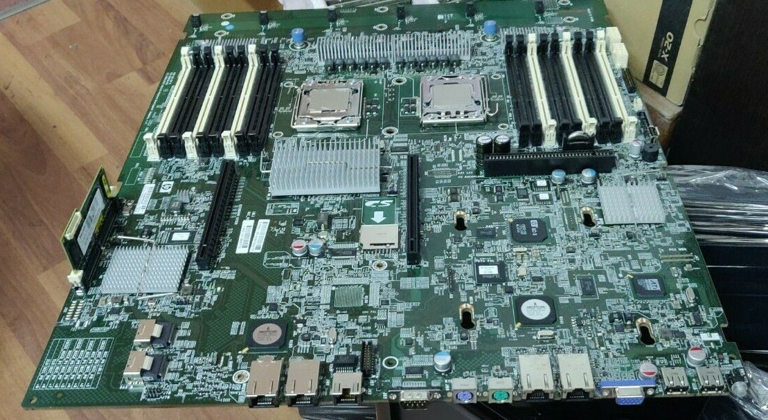 HP 599038-001 583918-001 ProLiant DL380 G7 SERVER SYSTEM BOARD with 2x E5645 CPU