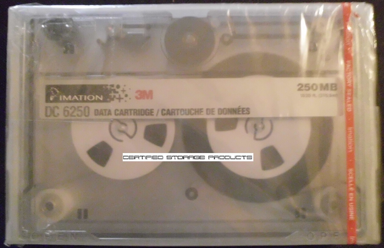 NEW Imation 3m 250MB QIC-150 Data Tape Cartridge SLR QIC DC6250 46157 MFG SEALED