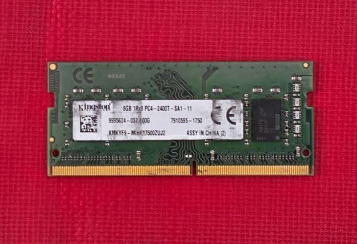 Kingston KMKYF9-MID 8GB DDR4-2400 PC4-2400T 1Rx8 Laptop SO-DIMM RAM
