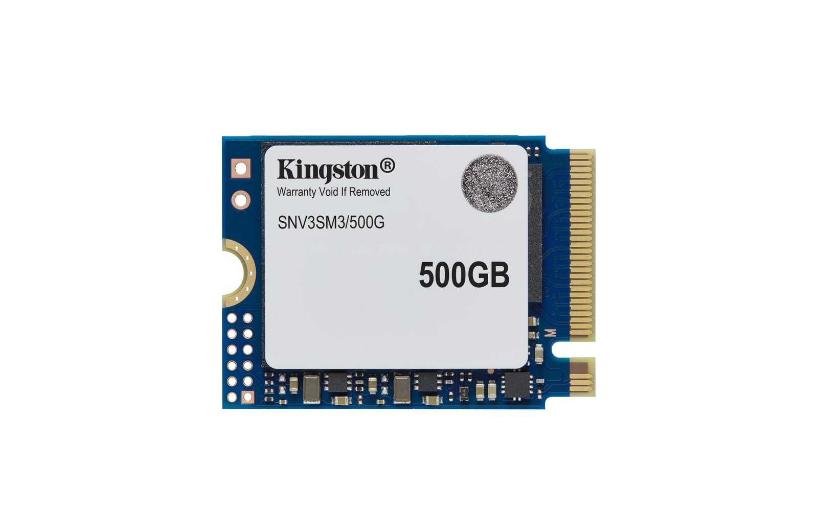 Kingston NV3 NVMe PCIe 4.0 Internal SSD 500GB M.2 2230-SNV3SM3/500G 500GB 2230