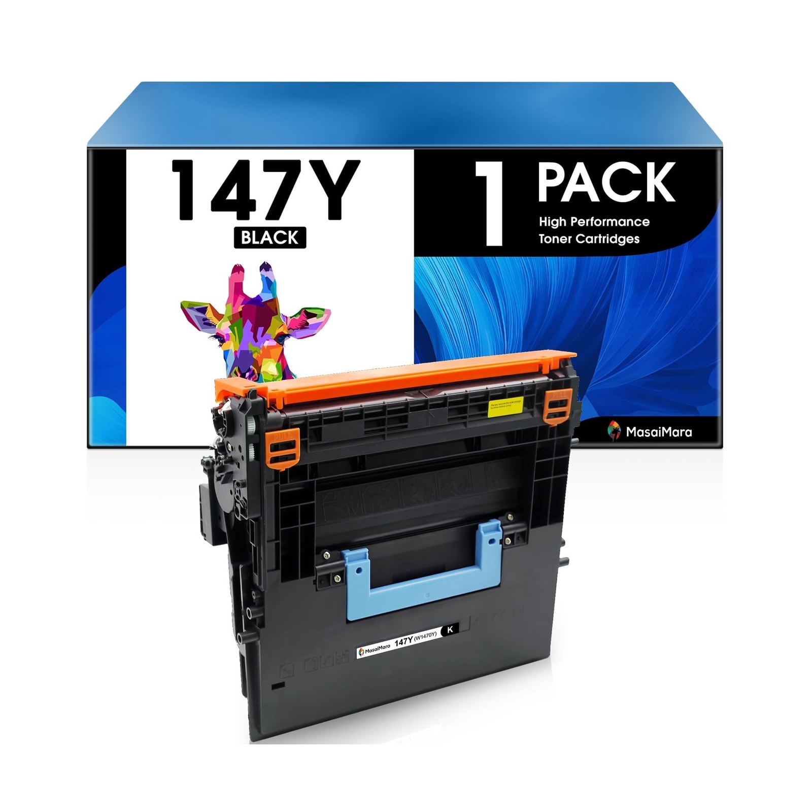 MasaiMara (42,000 Pages Compatible Toner Cartridges Replacement for HP 147Y W...