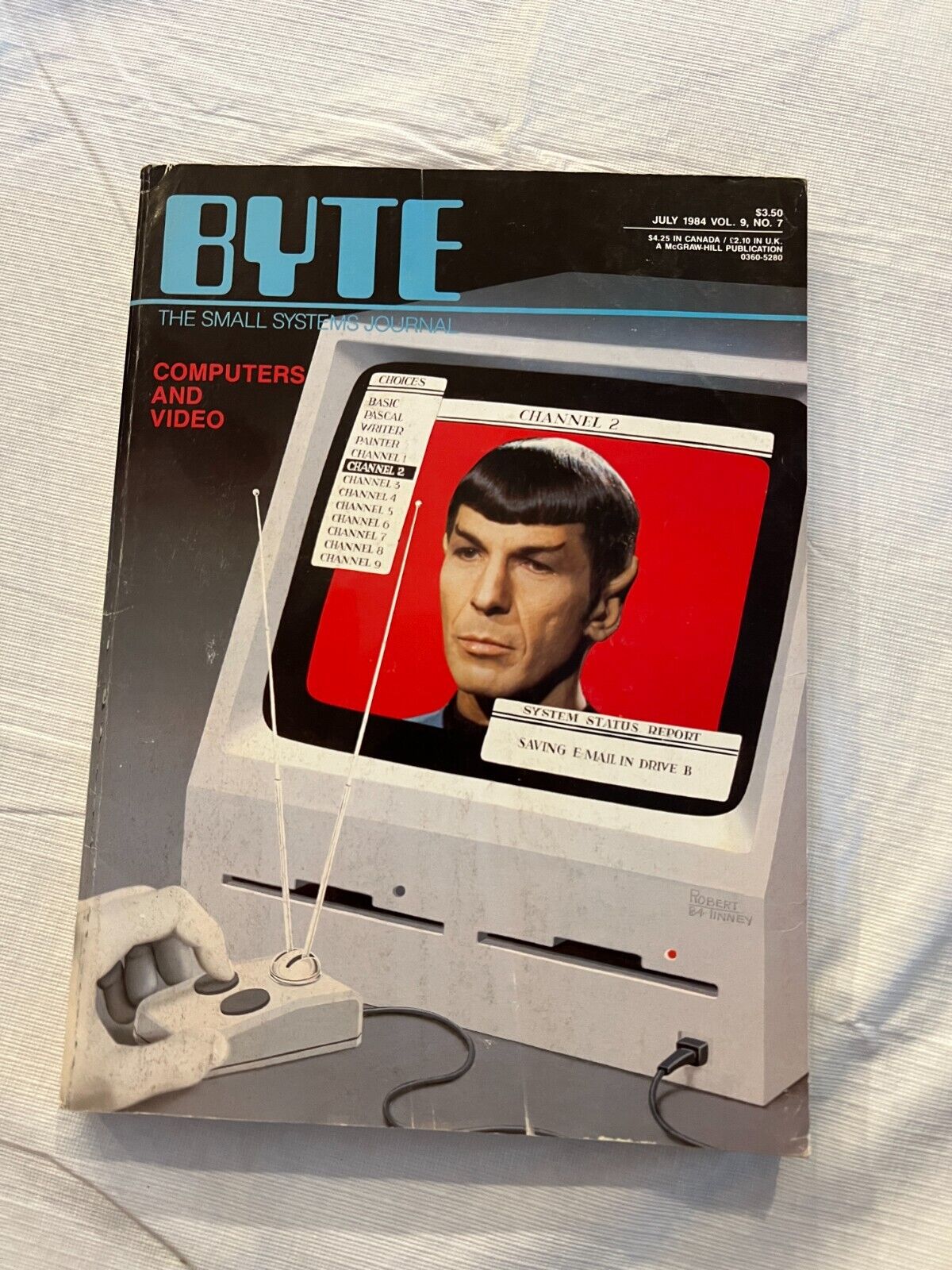 July 1984 Byte Magazine ***Vintage Computing***