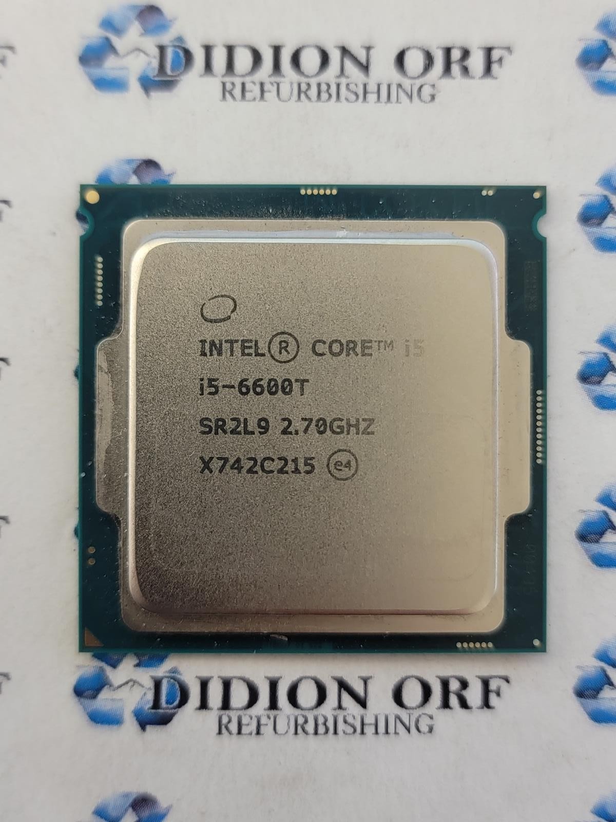 INTEL Core i5-6600T SR2L9 2.70 GHz 6 MB 35 W SKU  22212