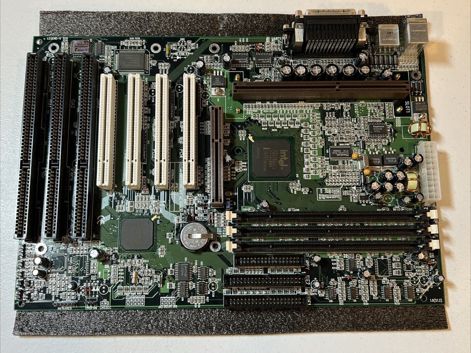 QDI Legend-V Slot 1 Motherboard Intel 440LX ISA PCI AGP