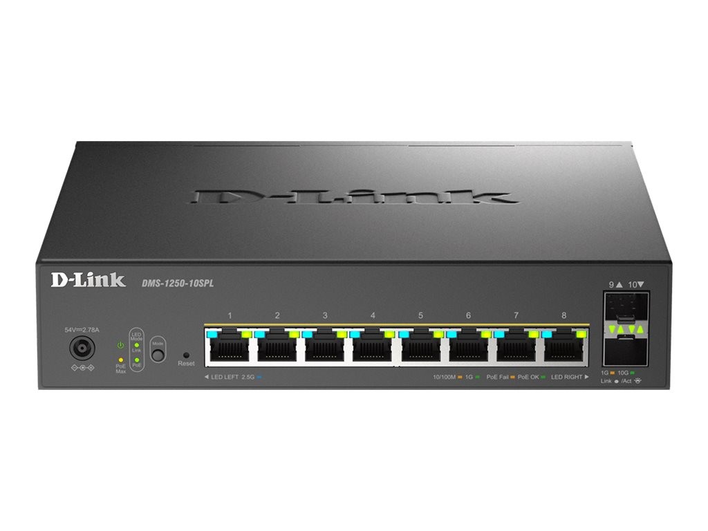D-Link DMS-1250-10SPL Switch II price incl VAT 3 yr warranty * B2B