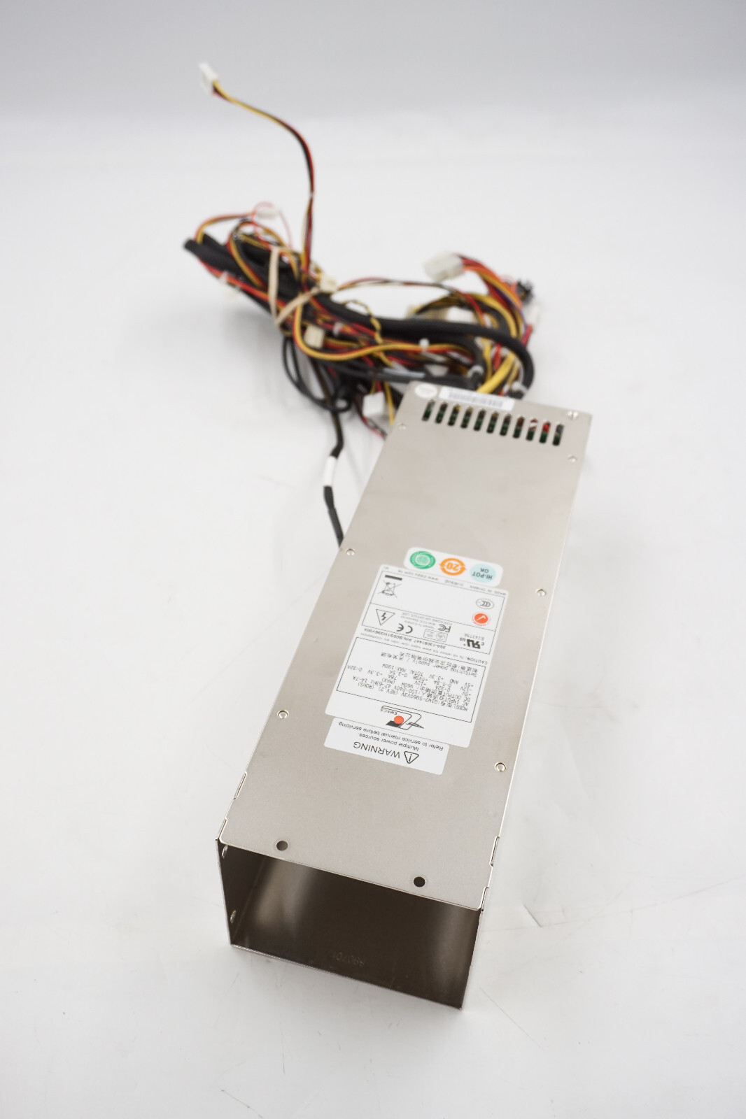 EMACS G1W2-5960V3V 960 Watt 2U Switching Power Supply Cage W/Cables Tested